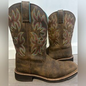 Ariat Delilah boots toasted brown size 8